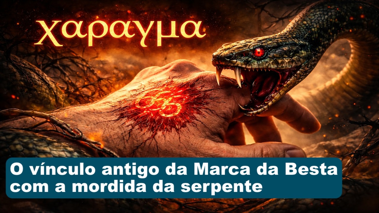 O vínculo antigo da Marca da Besta com a mordida da serpente