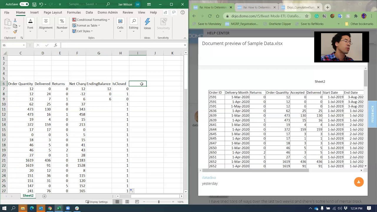Domo Tutorial - Calculating Order Fulfillment with MagicETL and Feature Engineering for Data Science