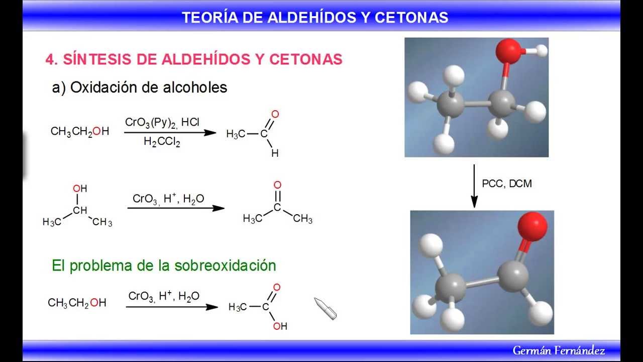 Síntesis de aldehídos y cetonas