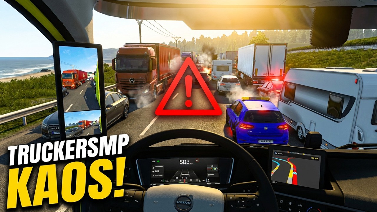 👁️ Euro Truck Simulator 2 | Eye Tracker Destekli TruckersMP Canlı