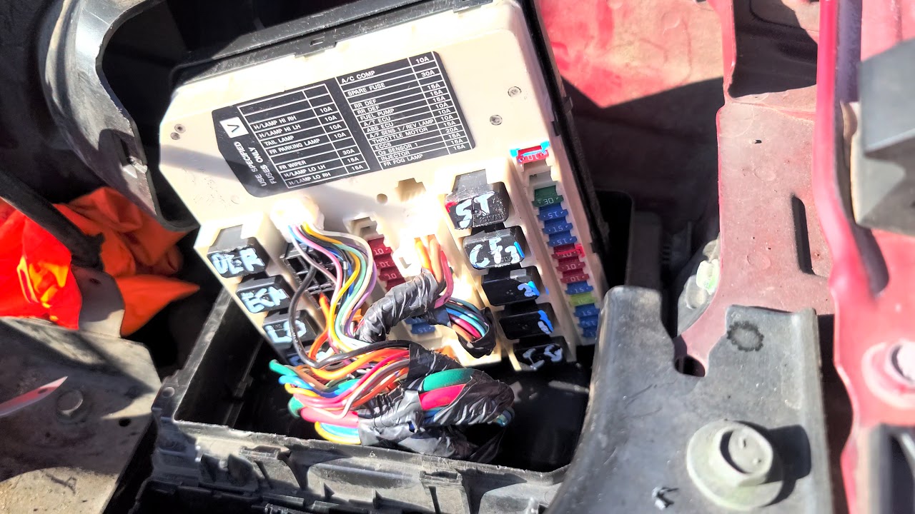 2009 Nissan Rogue AC Fuses & Relay, Air Conditioning Troubleshooting