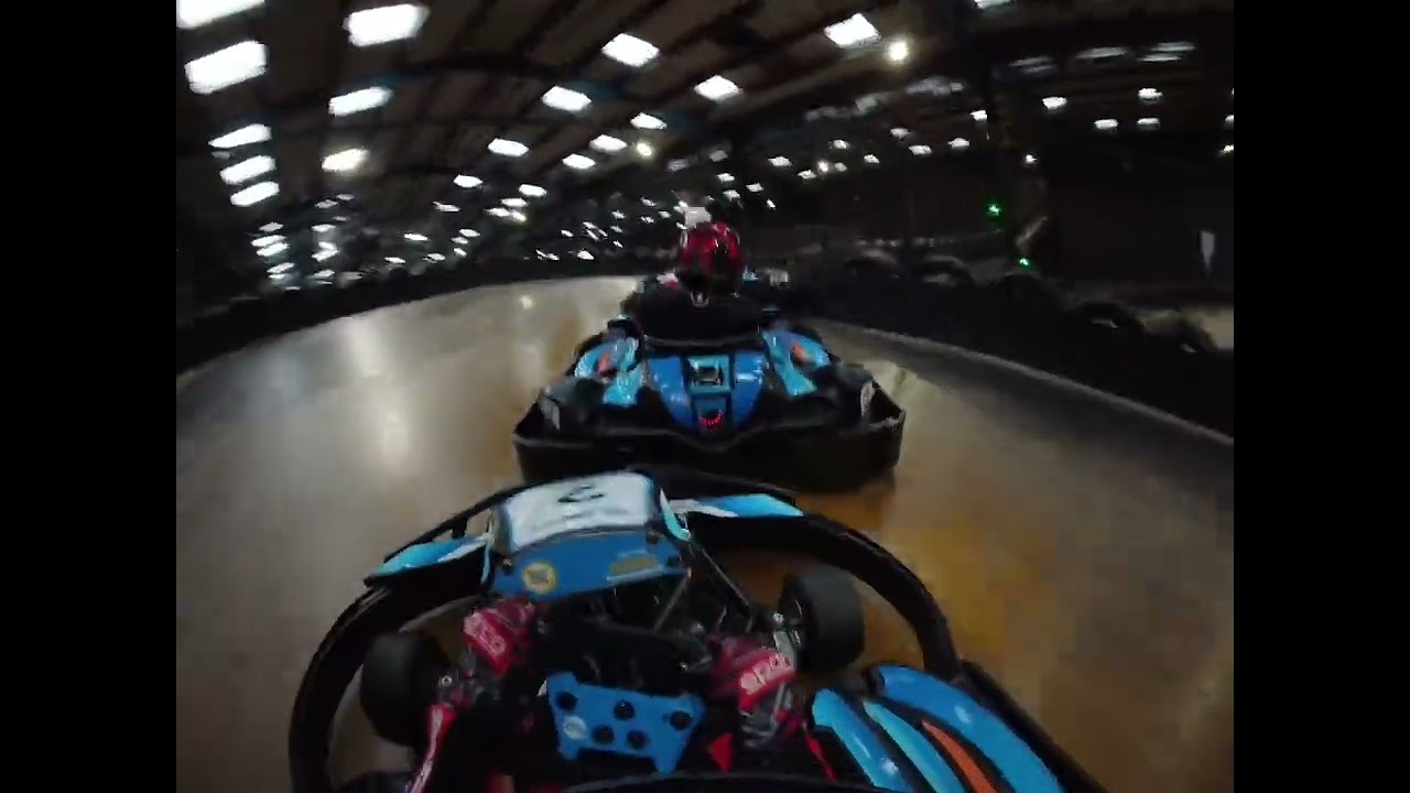 15 minute grid start race at TeamSport Brighton 