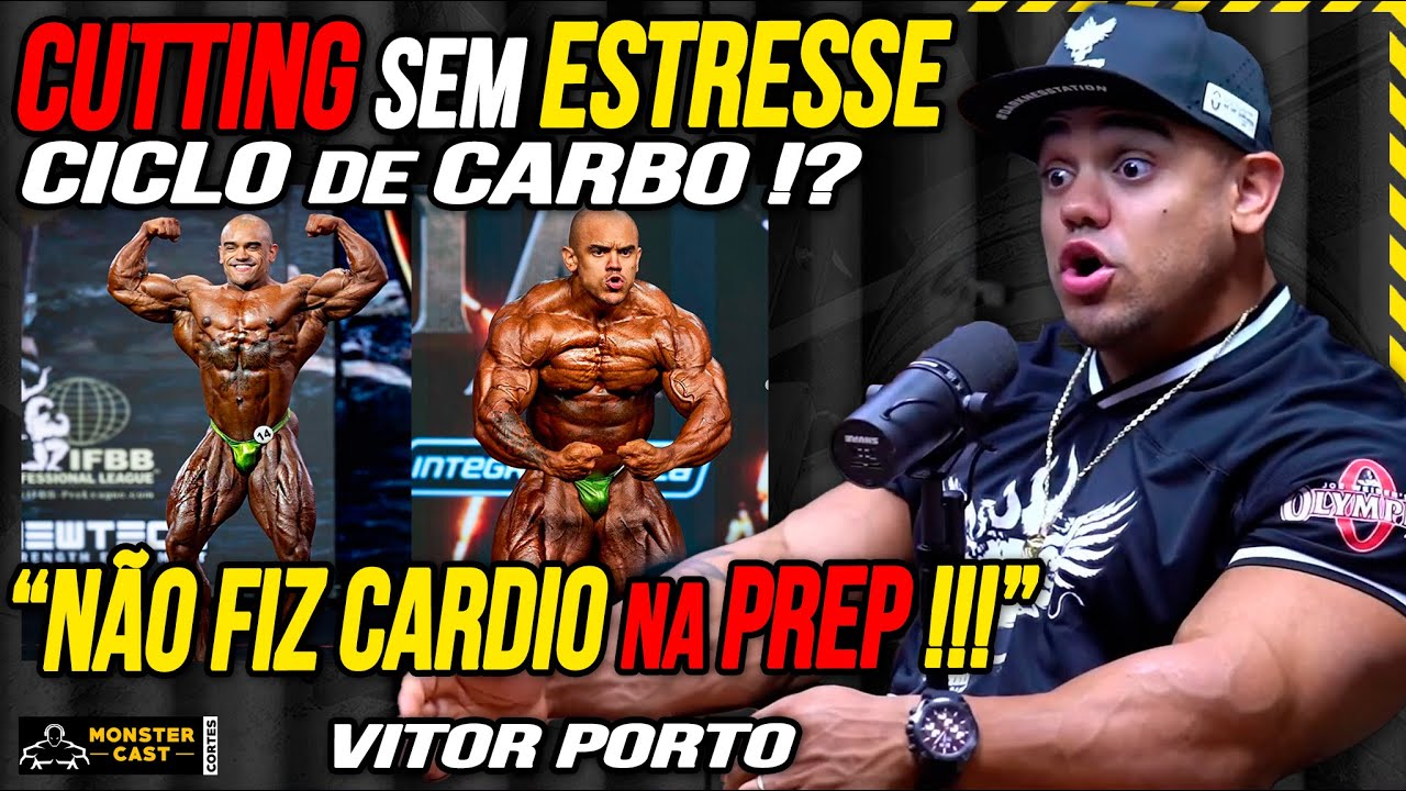 NO CARDIO IN CUTTING? VITOR PORTO TALKED ABOUT ALL THE PRE-CONTEST STRATEGIES FOR OLYMPIA!!!