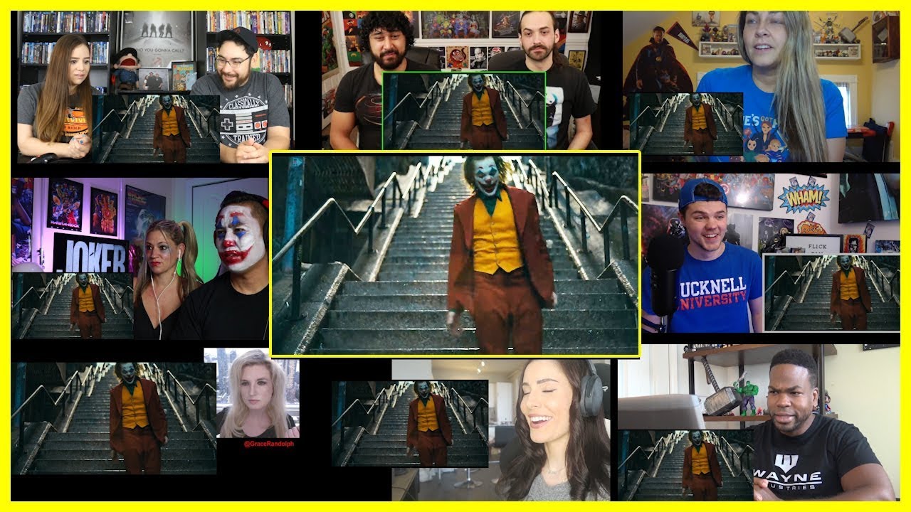JOKER - Final Trailer Reactions Mashup
