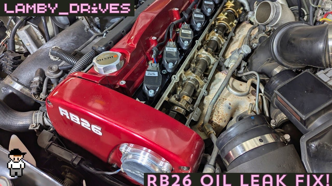 RB26 Oil Leak Fix!