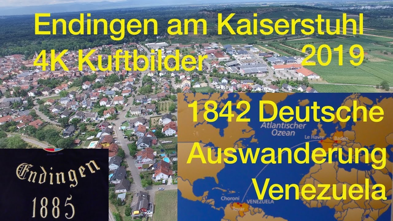 Sasbach Leiselheim Endingen Heimat Museum Jechtingen 4K Überflug