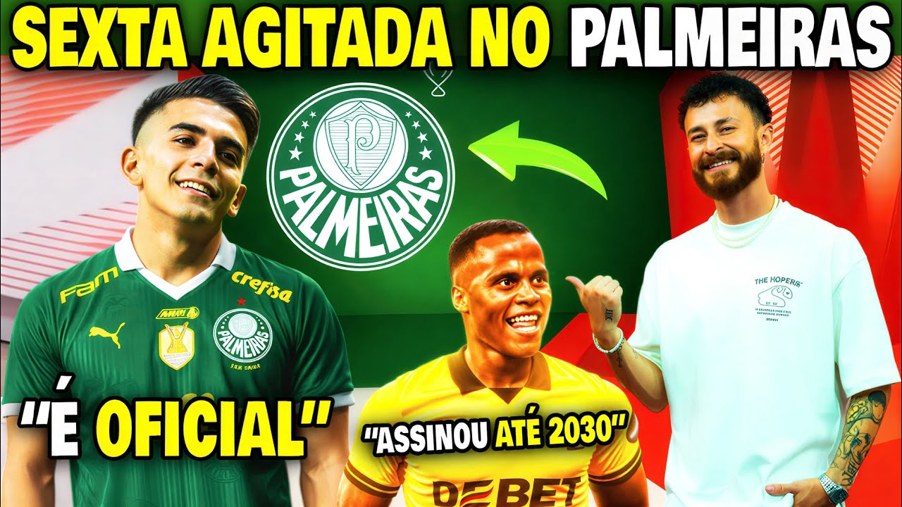 🚨GLOBO ESPORTE SP 30/01! VERDÃO FAZ ACORDO de 195 MILHÕES! 3º REFORÇO OFICIAL! NOTICIAS DO PALMEIRAS