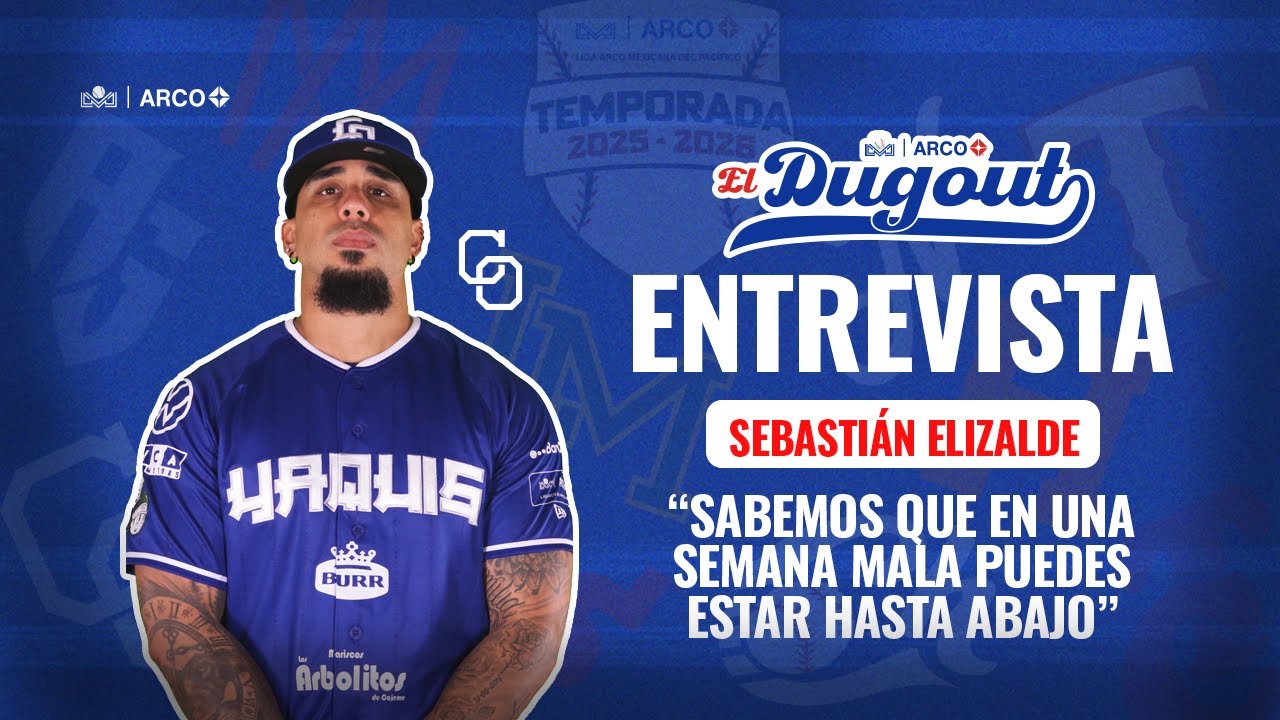 ENTREVISTA CON SEBASTI&Aacute;N ELIZALDE | Camino a la postemporada y los objetivos de Yaquis⚾