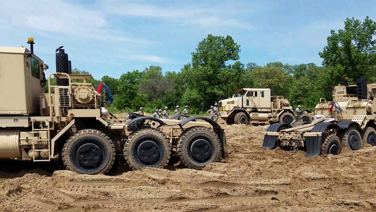 M1070 stuck in the sand