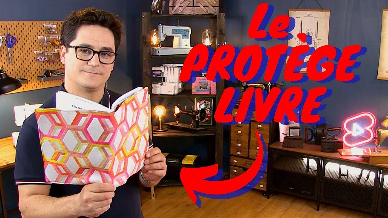Le Protège- Livre - Tuto Couture