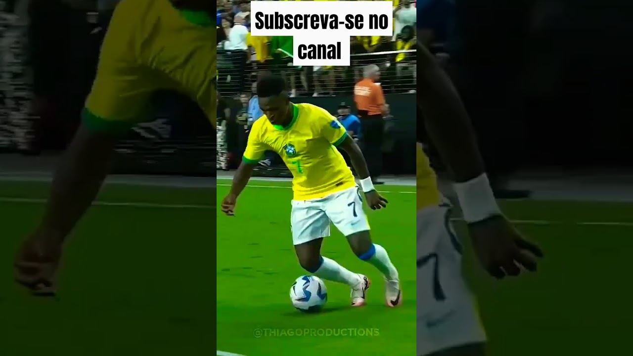 Vin&iacute;cio n&atilde;o sabe jogar #football #jogos #jogadores #realmadrid #vinicius #fintas