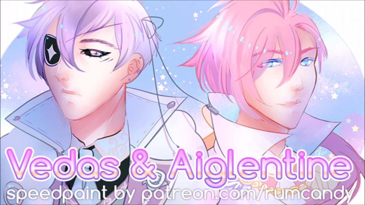 Vedas & Aiglentine &hearts; Speedpaint