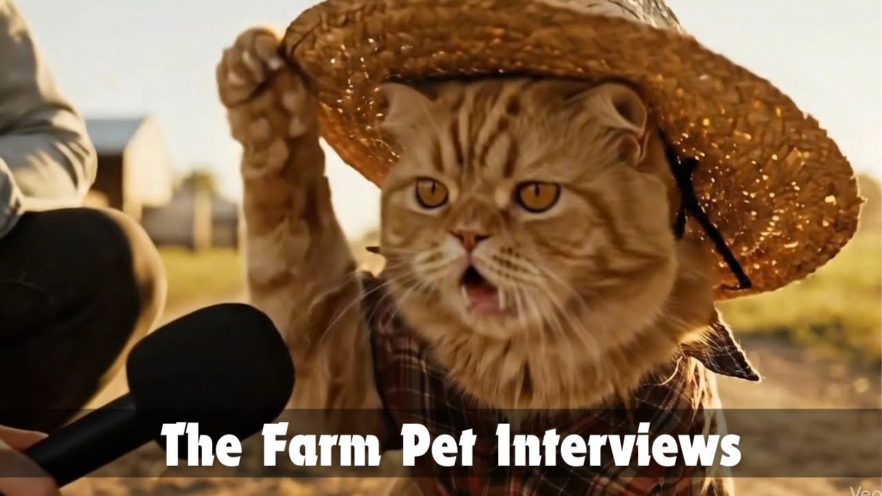 CATS ON THE FARM HAVE HAD ENOUGH… OF THE DOGS😾🎤