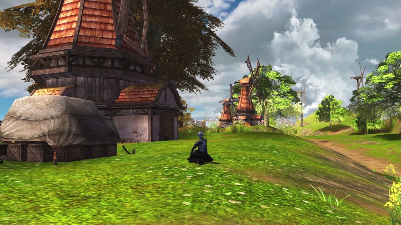 Lineage 2 a day at Windmill Hill (with music)