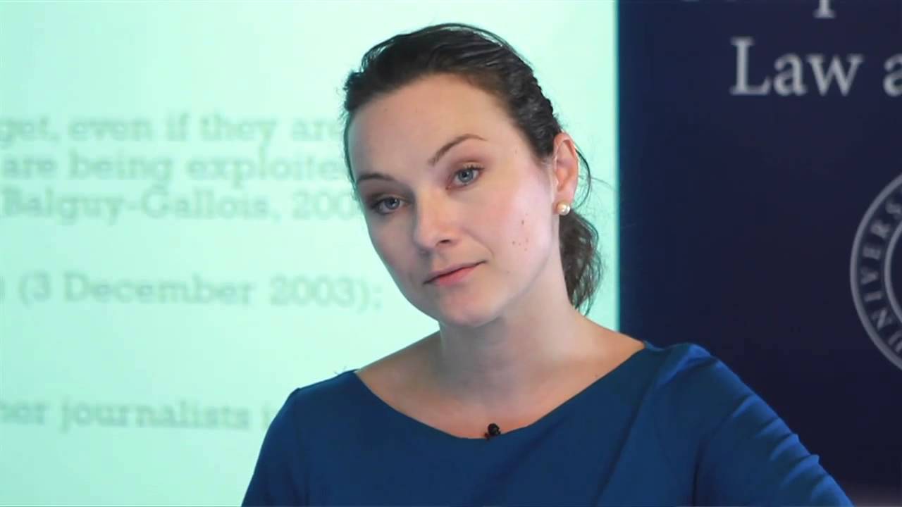Julia Hoffman: The Protection of Journalists Under International Law