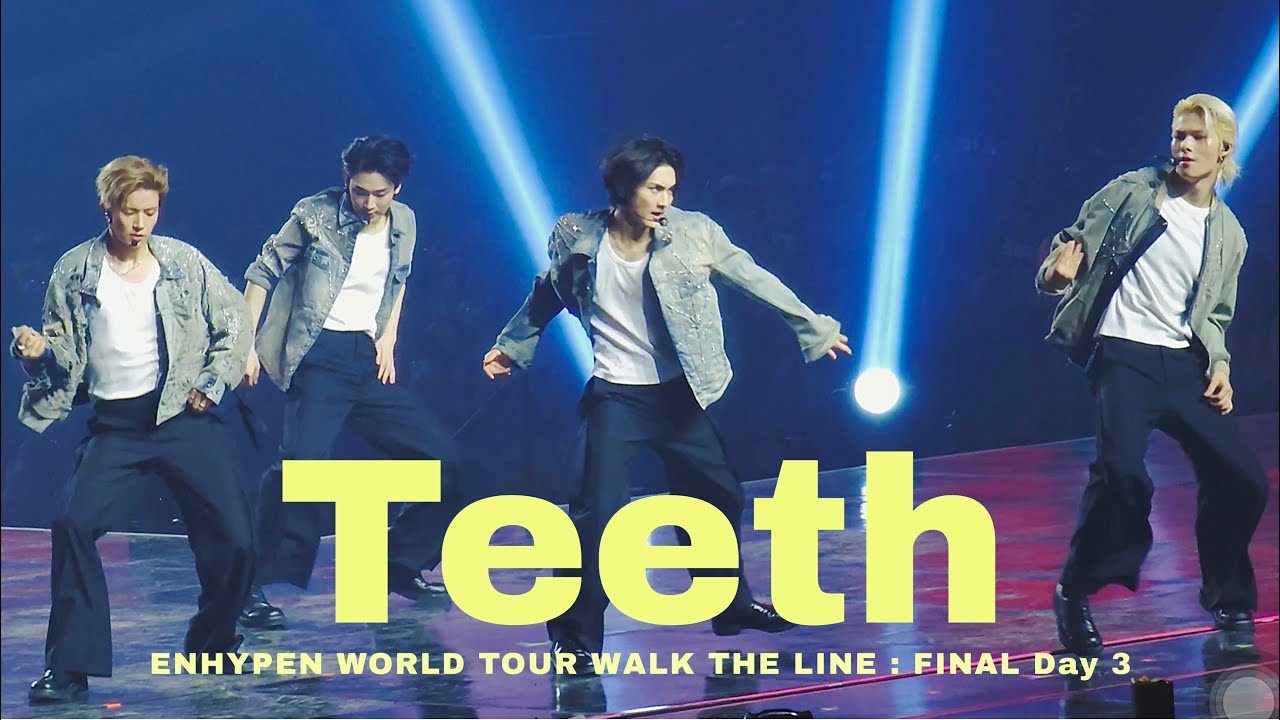 ENHYPEN - Teeth | WALK THE LINE : FINAL Day 3 #251026