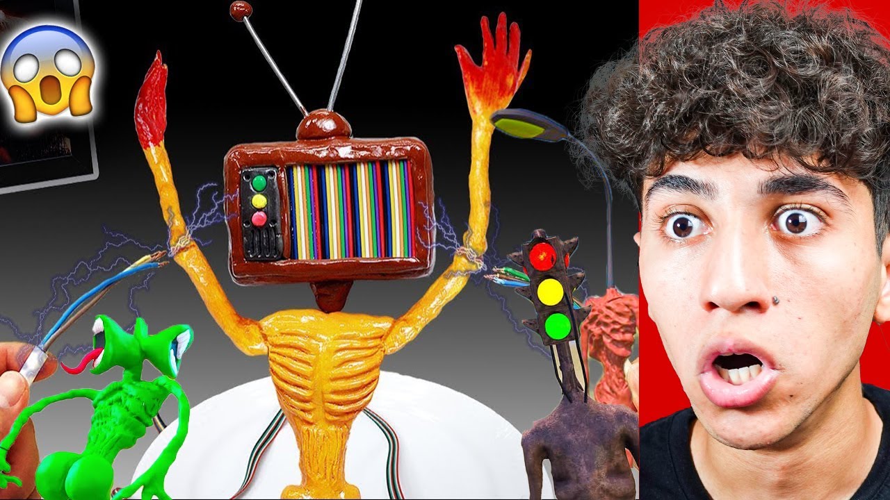 ÖĞLE YEMEĞİNDE SİREN HEAD, TRAFFİC LİGHT HEAD, TV HEAD, LİGHT HEAD YİYEN ADAM ?! (Siren Kafa)