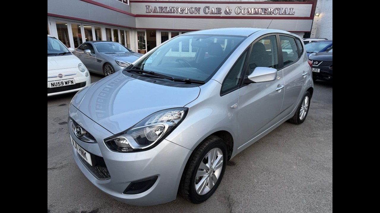 2011 HYUNDI IX20 AUTOMATIC ONLY 25,000 MILES 6 SERVICE STAMPS BLUETOOTH ALLOYS DARLINGTON ac aux usb