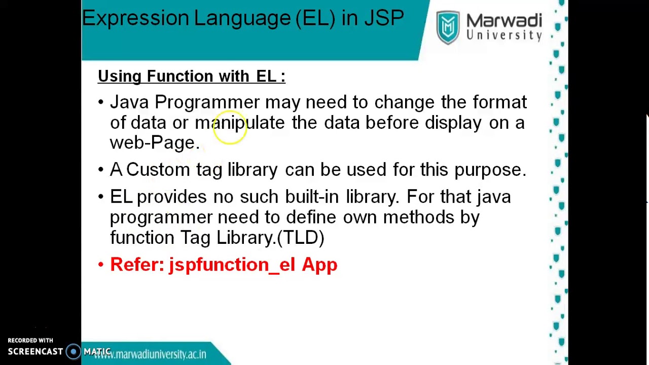 14 JSP EL Functions