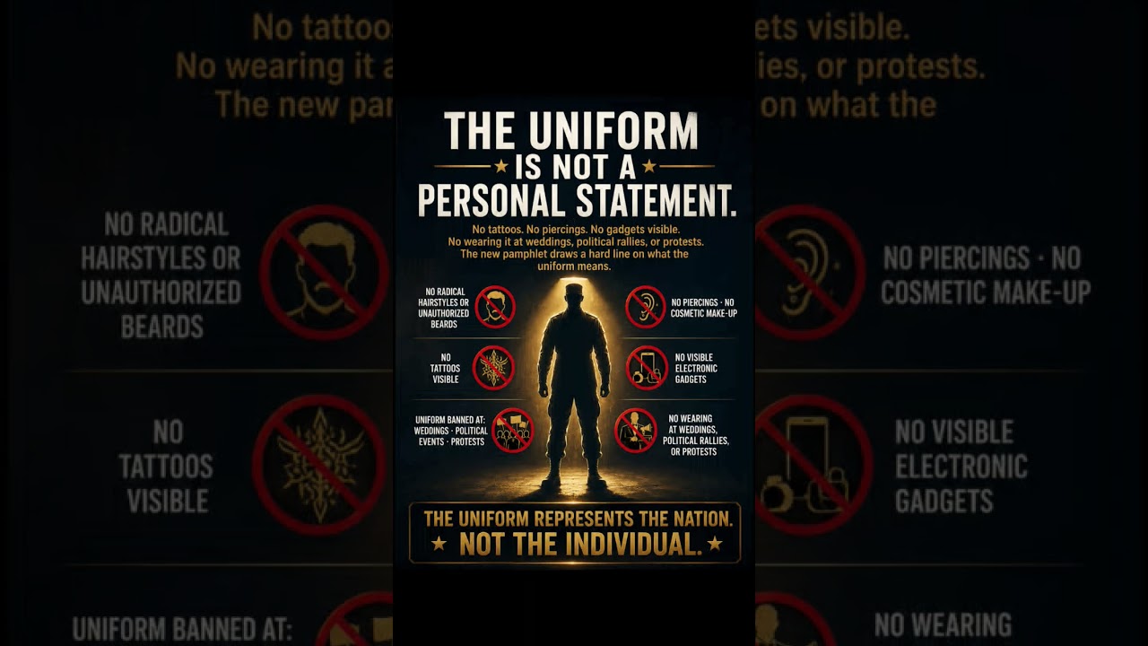The Indian Armys biggest uniform reform since Independence ishere #armylife #cdsair #shorts #police