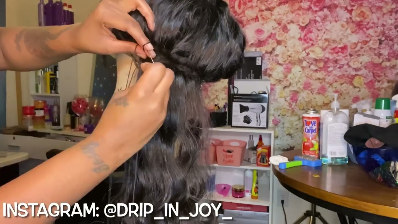 How to add bundles to your wig for a fuller look | 💦Drip💦In💦Joy💦| Tutorial