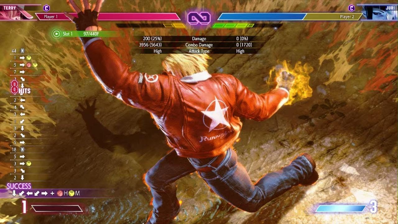 SF6: Terry Bogard mid screen Punish Counter Combo. (6436 Damage) #terrybogard #streetfighter