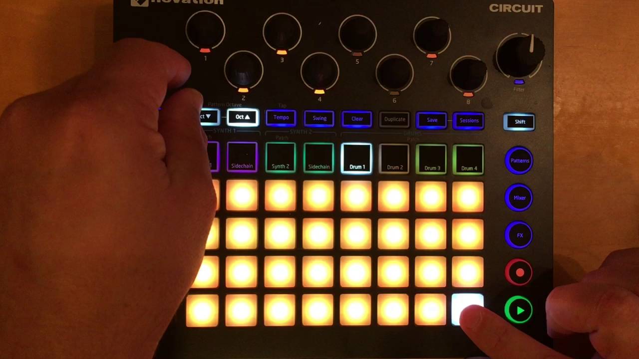 Circuit melodies with samples Part 1: A template for easily playing notes with samples
