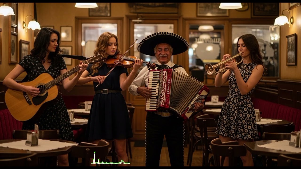 Mariachi Sunset Fiesta &ndash; Lively Trumpets, Polka Beats & Warm Accordion Melodies