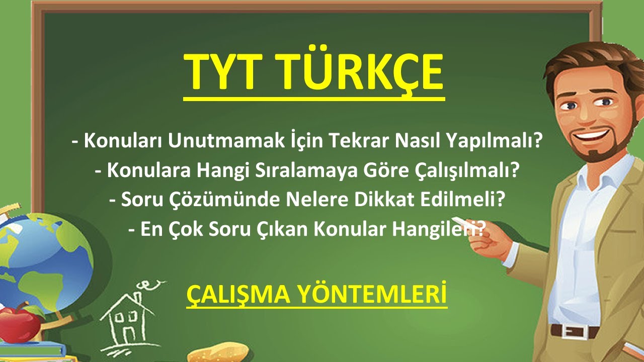 TYT'ye Nasıl Çalışılmalı? | TYT Türkçe Sınavına Nasıl Hazırlanılmalı?