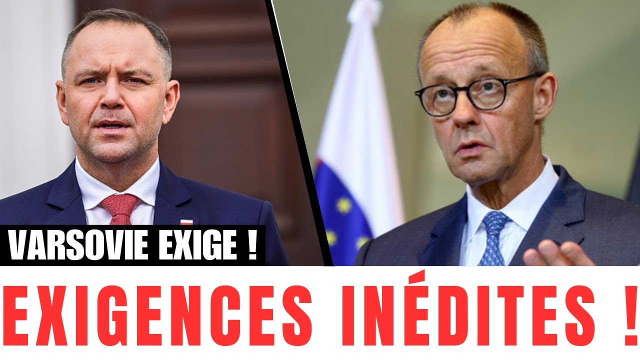 La Pologne durcit le ton et réclame d’énormes compensations à Merz