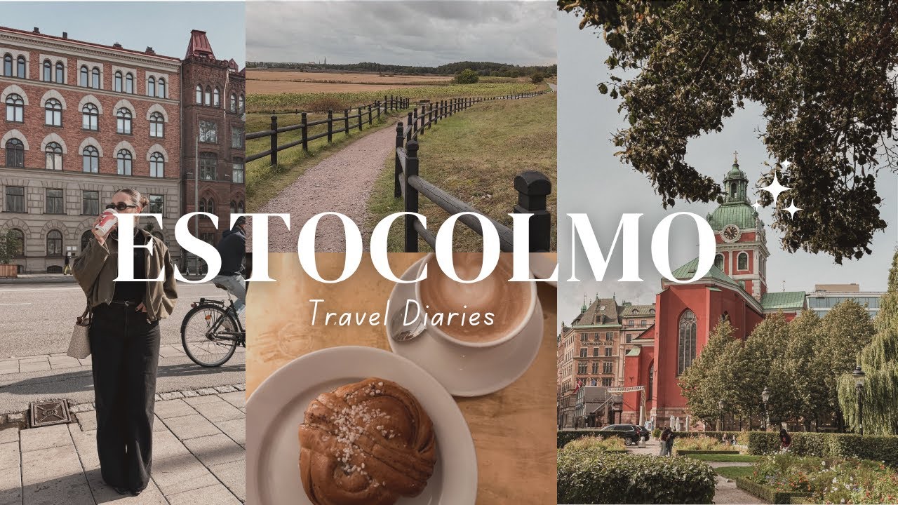 CONHECENDO ESTOCOLMO ♡ Meus dias nessa cidade incrível | Travel Vlog ✨