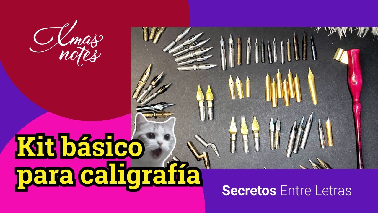 51- KIT BÁSICO PARA CALIGRAFÍA