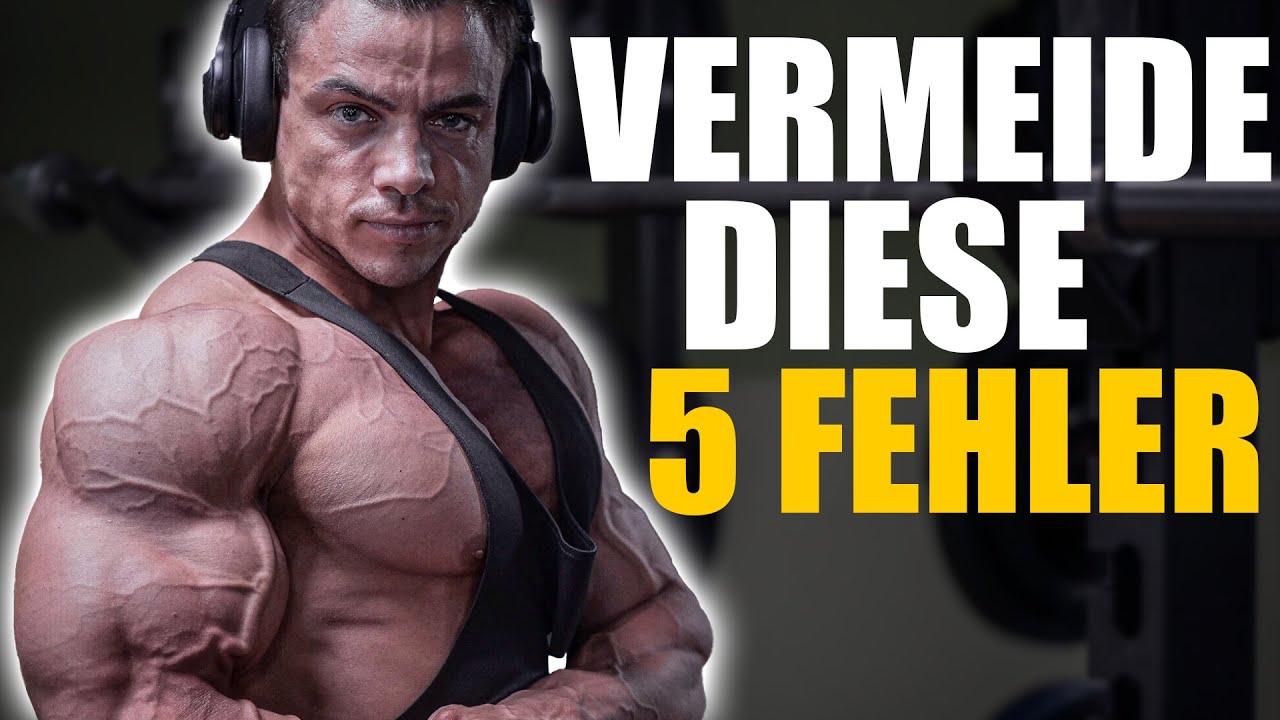 Die GRÖßTEN FEHLER beim BRUST TRAINING! (Muskelaufbau)