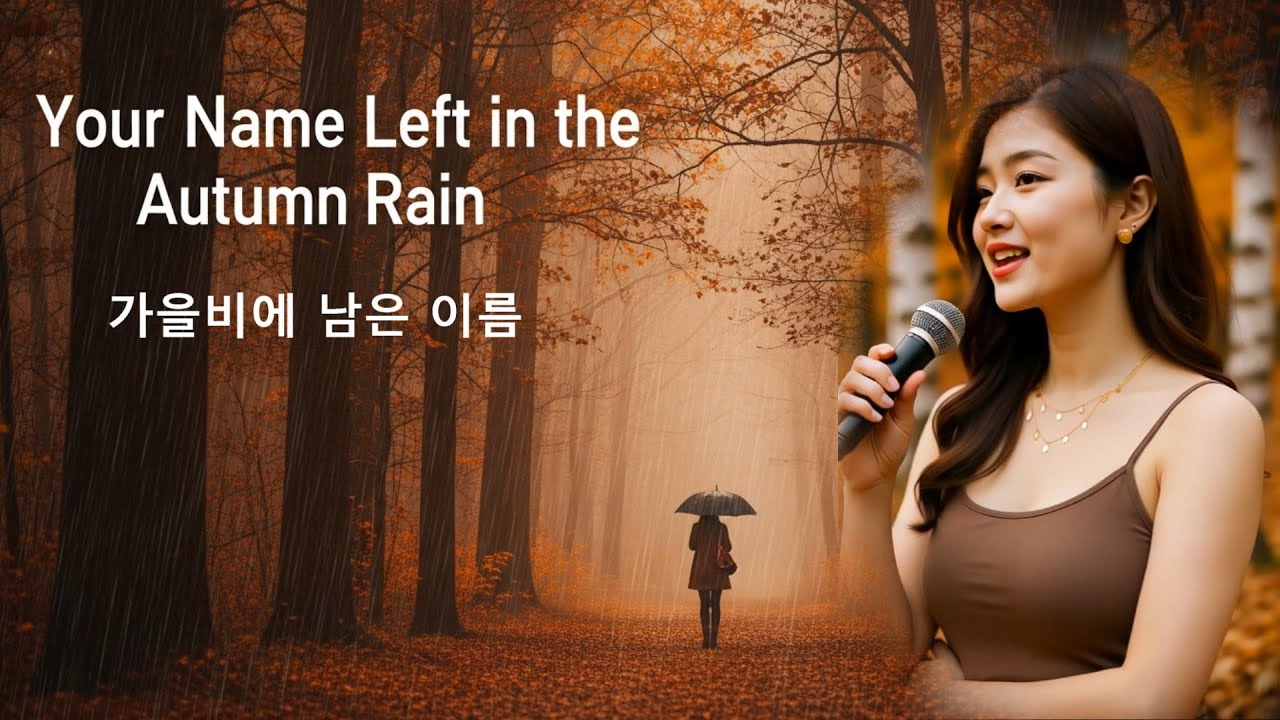 Your Name Left in the Autumn Rain (가을비에 남은 이름) | K-Trot + Ballad Crossover