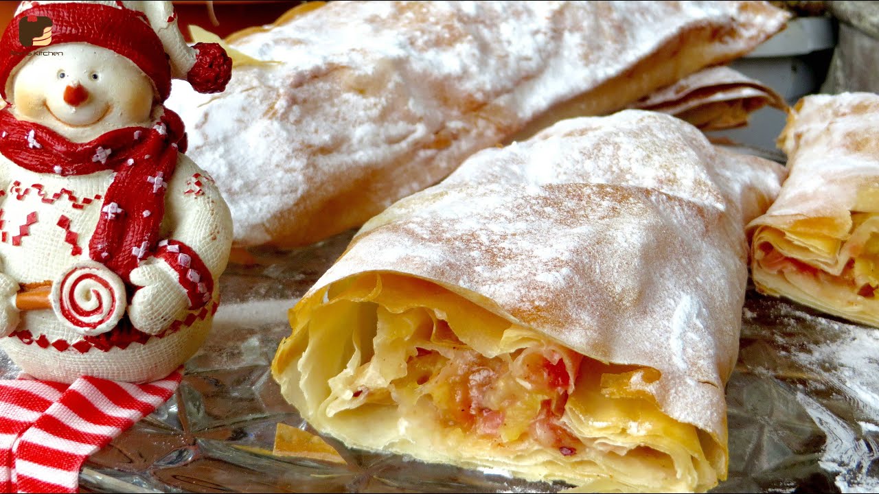 APFELSTRUDEL mit Filoteig ◊◊◊ für die Schnellen unter euch - einfach