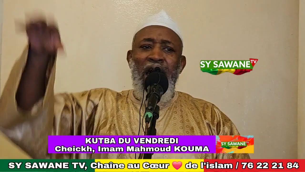 Cheickh,  Imam Mahmoud KOUMA : Sermon du vendredi / 10-10-25 soit 17-04-1446