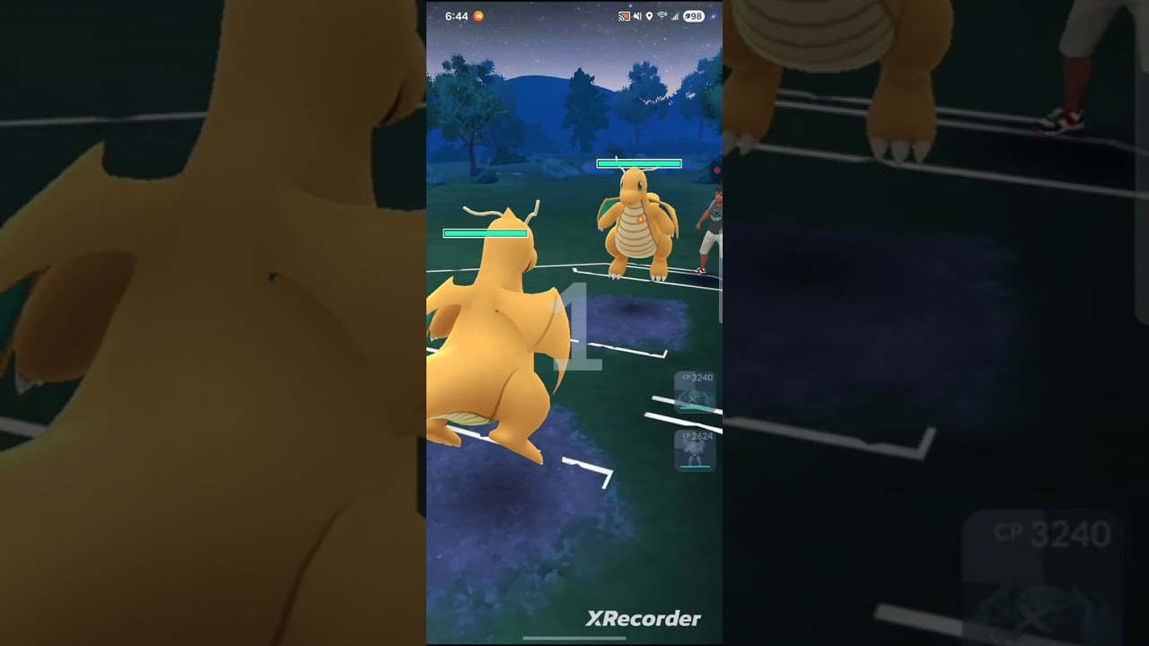 Pokemon Go battle