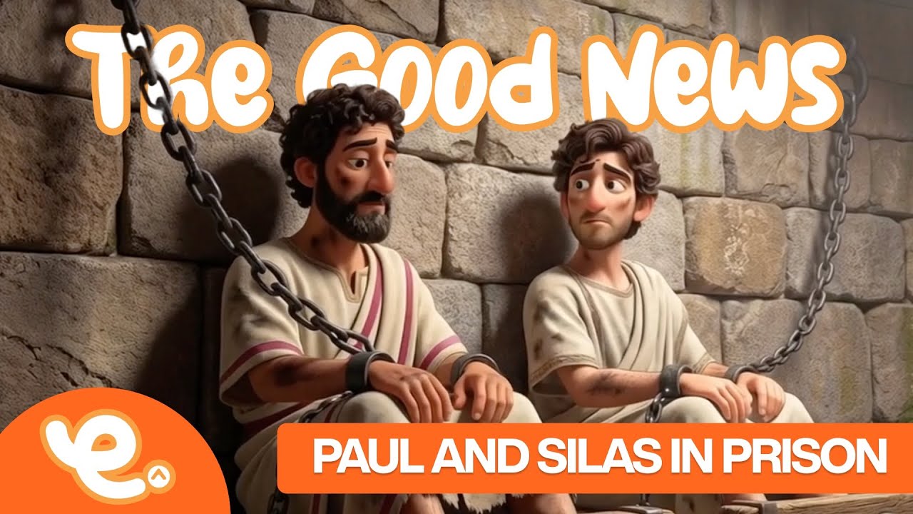 The Good News | Paul and Silas in Prison | The Bible Helps Me