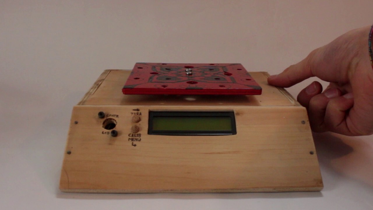 Arduino high precision counting scale