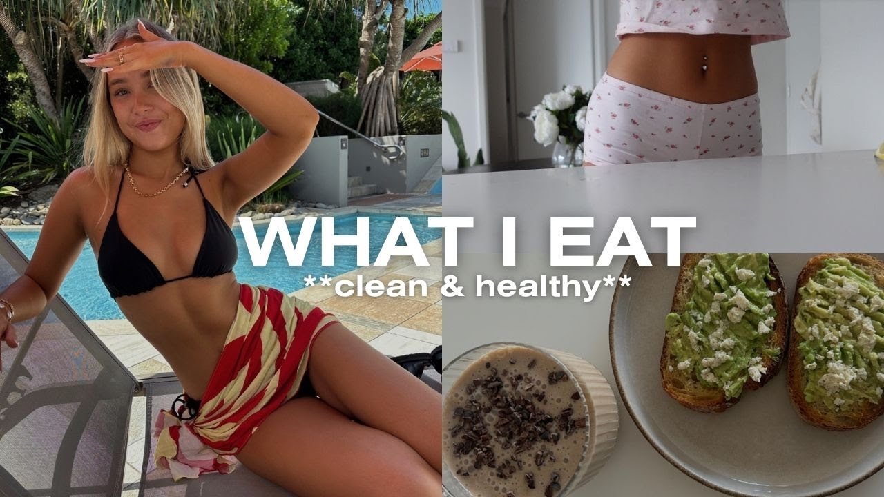WHAT I EAT IN A DAY (healthy & simple)