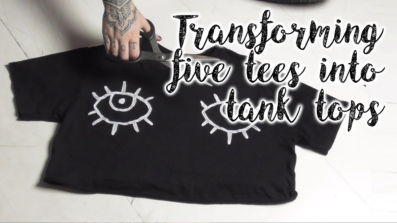 5x T-shirt transformation