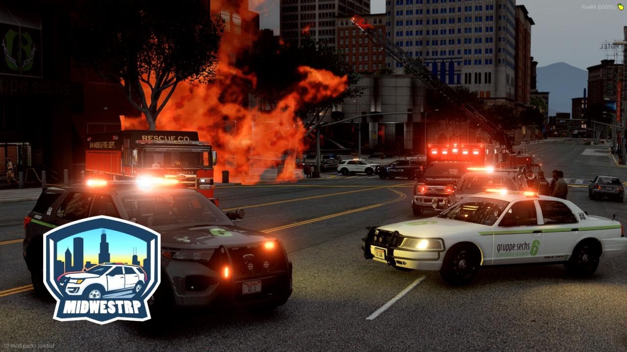 Tracking down an arsonist in GTARP | MWRP