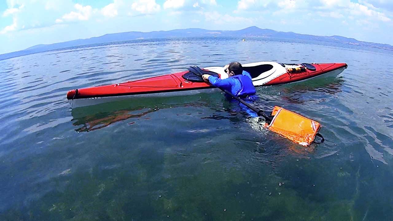 Risalita con paddle float