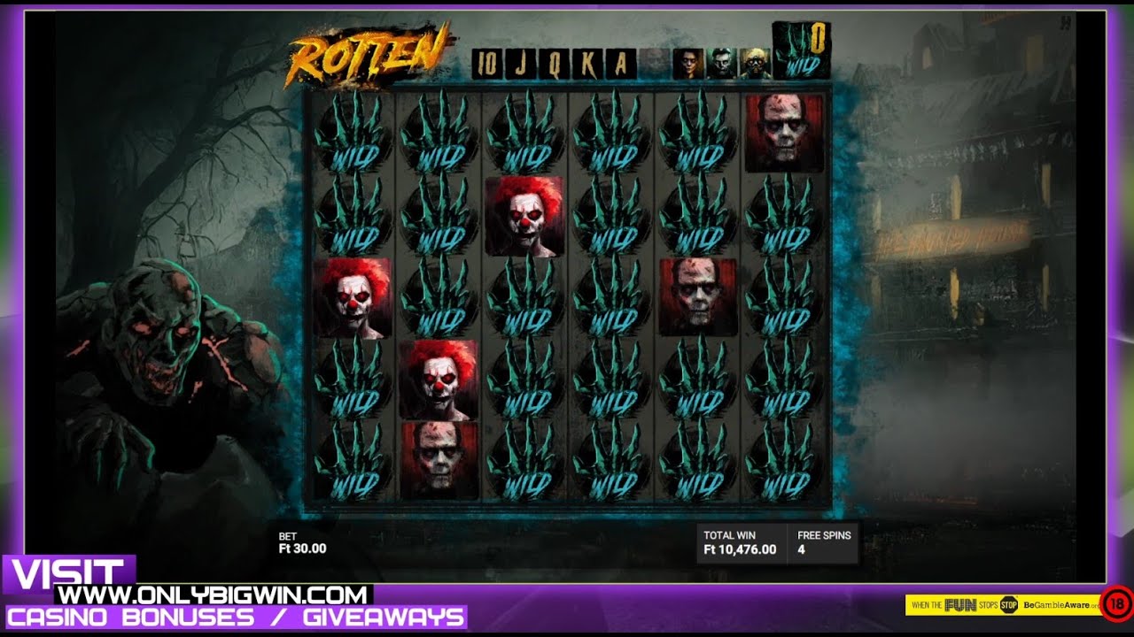 1345x - Big Win on Rotten by #HacksawGaming - Online Casino Slot Bonus