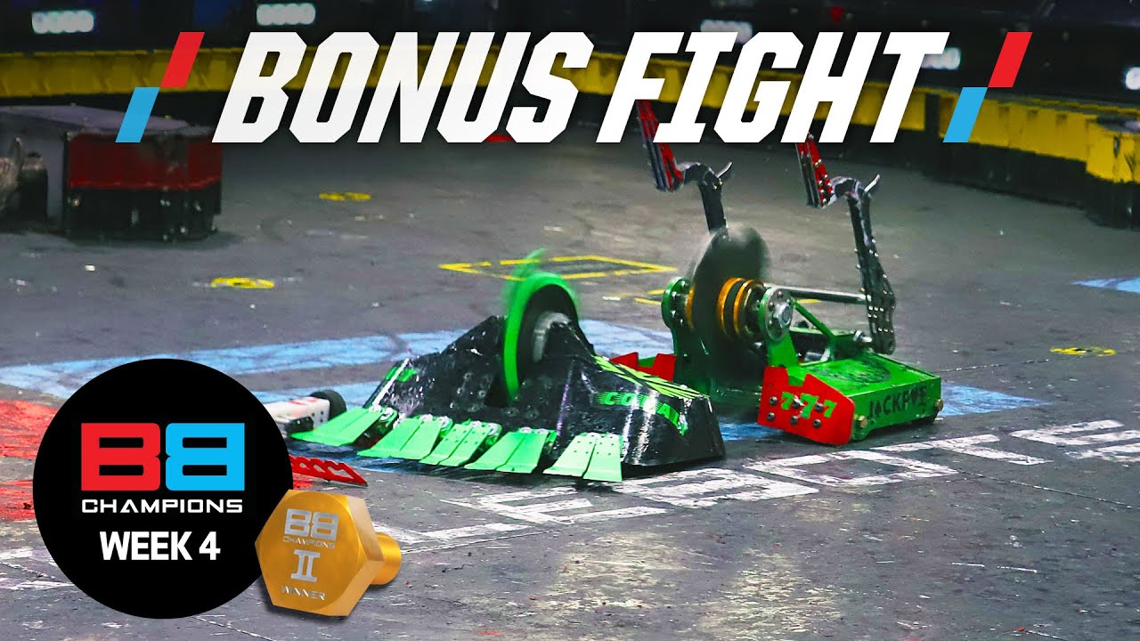 Smoke And Flames Engulf The Arena! | Jackpot Vs Cobalt | BattleBots