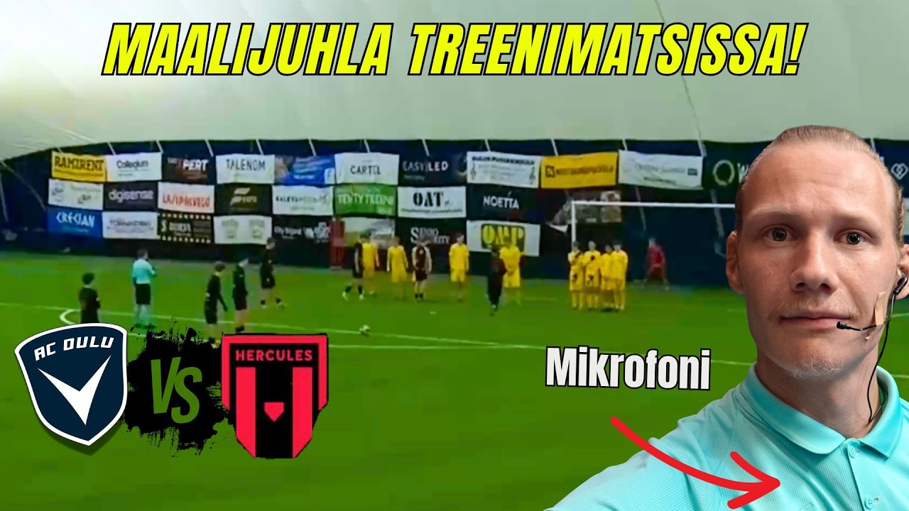 Kahdeksan maalia treenimatsissa! [TUOMARI MIKITETTYNÄ]