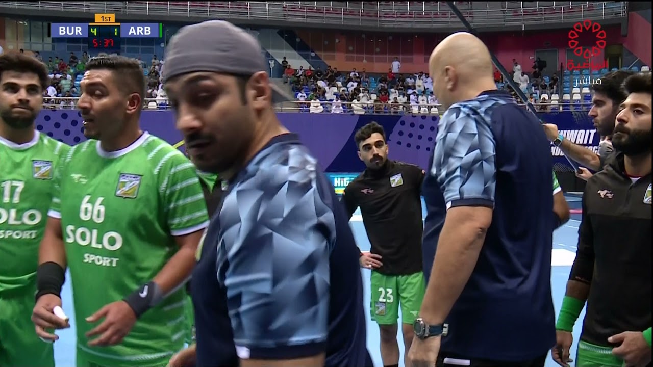 مباراة برقان x العربي - الدوري الكويتي الممتاز لكرة اليد - الاثنين 2021/10/18