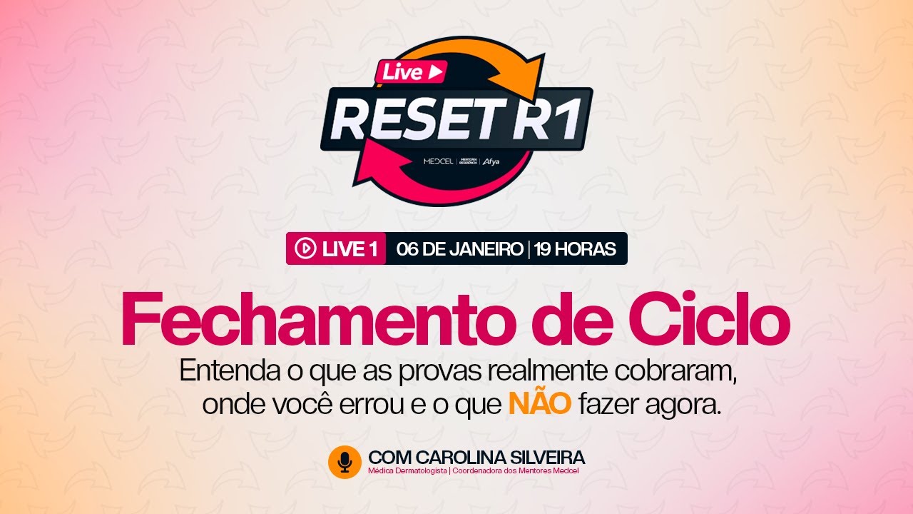 Fechamento de ciclo | Reset R1