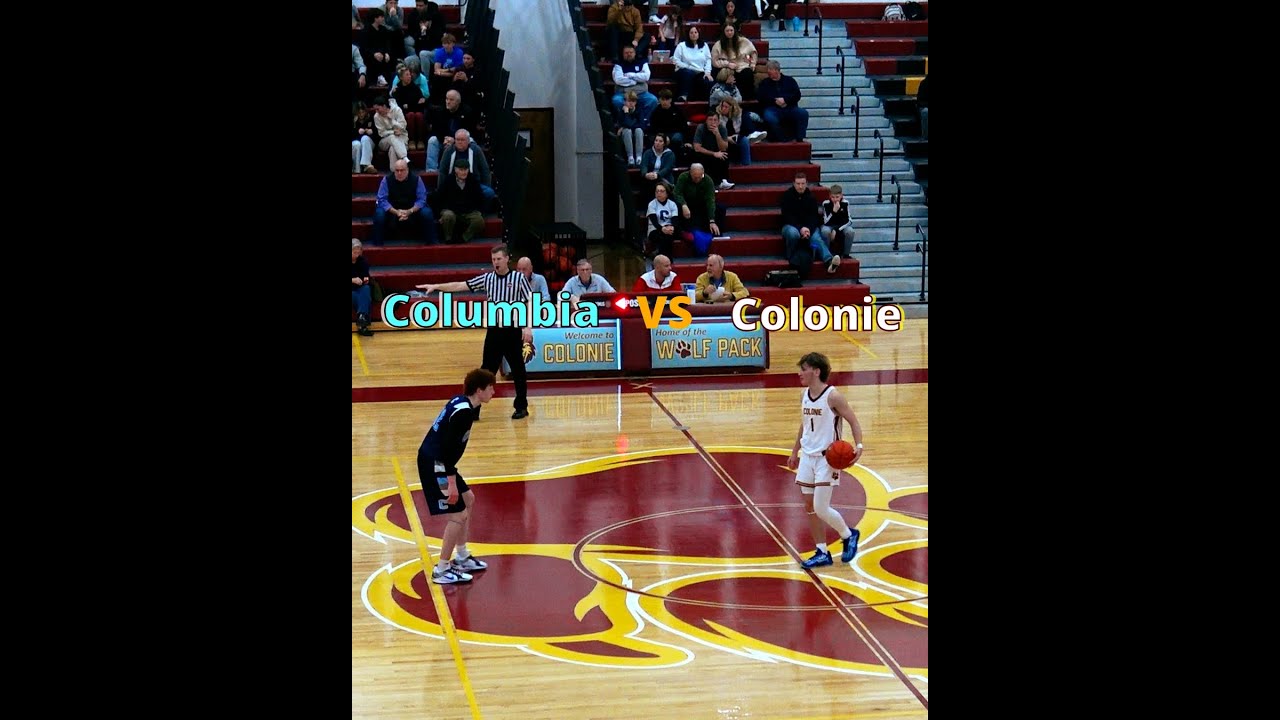 U2TV Live High School Basketball 🏀Sportscast: Columbia Blue Devils vs Colonie Wolfpack