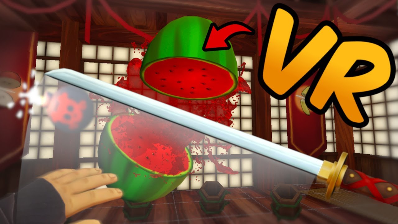 I Made Fruit Ninja But It's VR and Free!